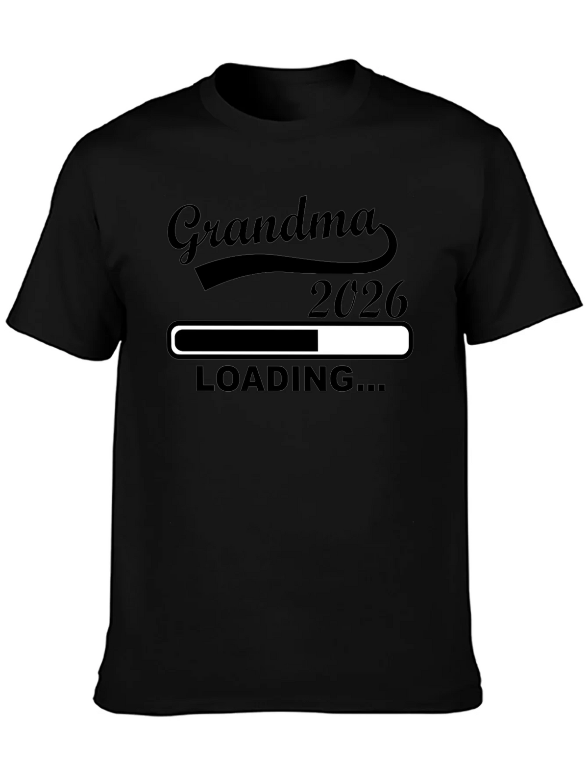 Grandma 2026 Loading T-Shirt - Expecting Announcement Tee product image 3
