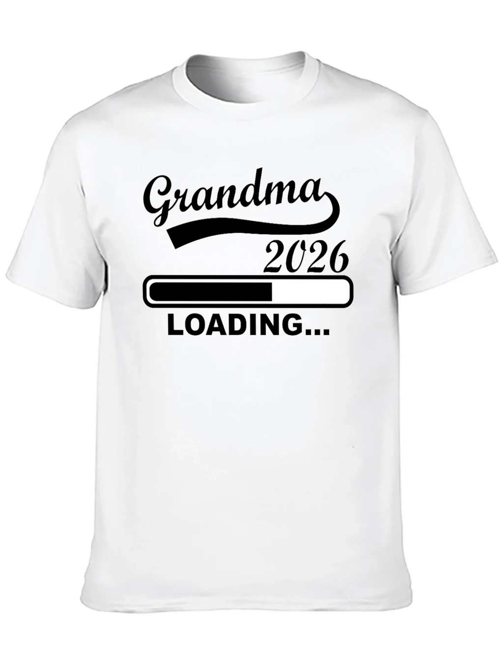 Grandma 2026 Loading T-Shirt - Expecting Announcement Tee product image 9