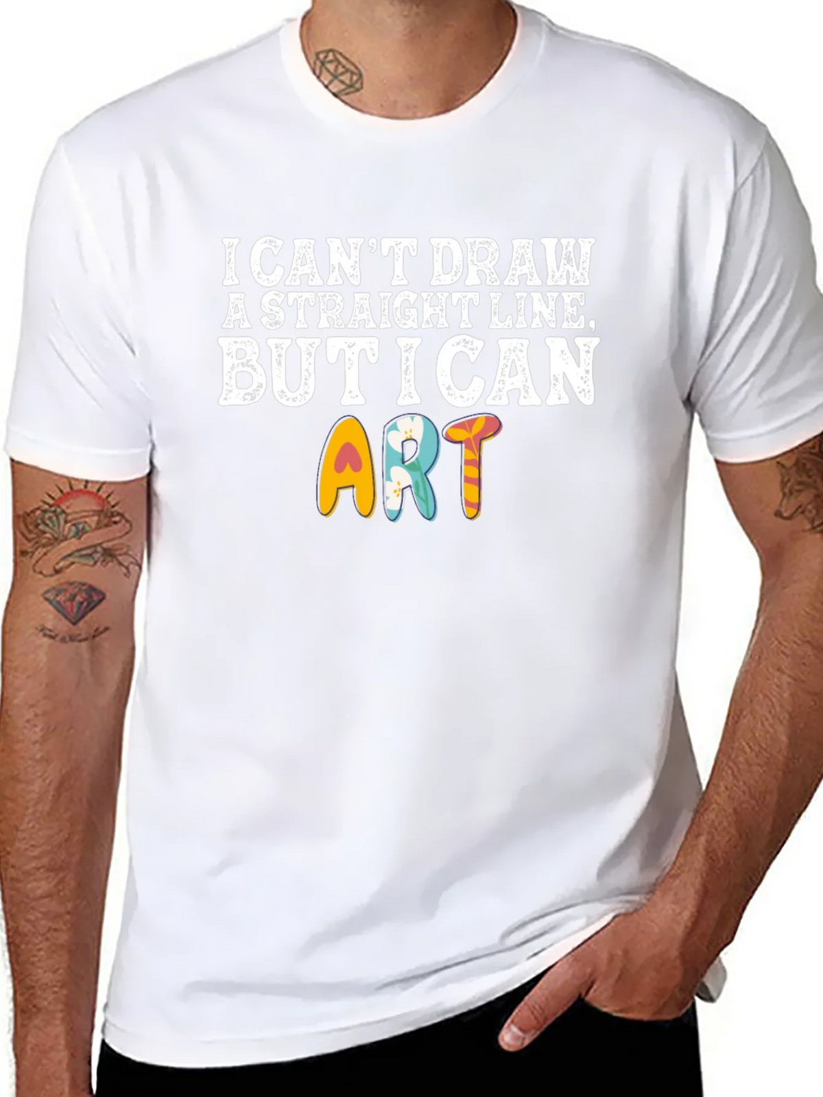 Funny Artistic T-Shirt - I Can Art product image 7