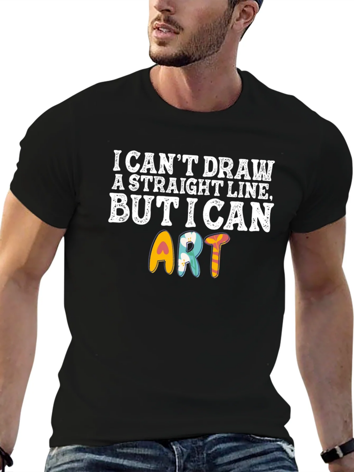 Funny Artistic T-Shirt - I Can Art product image 6