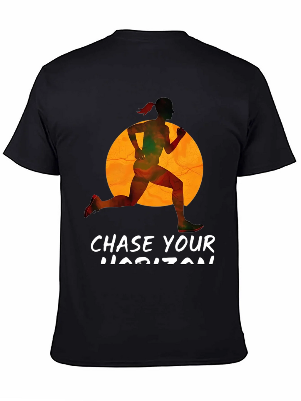 Chase Your Horizon Black Graphic Tee product image 4