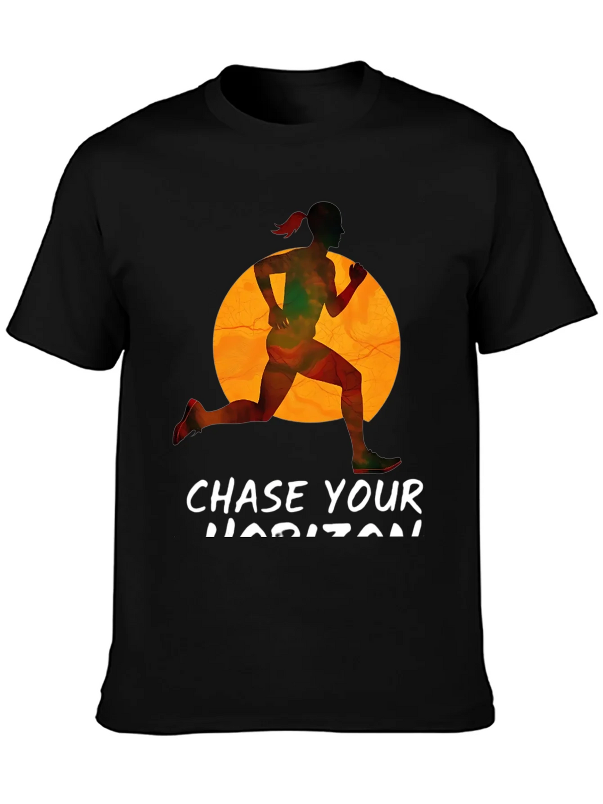 Chase Your Horizon Black Graphic Tee product image 3