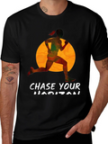 Chase Your Horizon Black Graphic Tee product image 1
