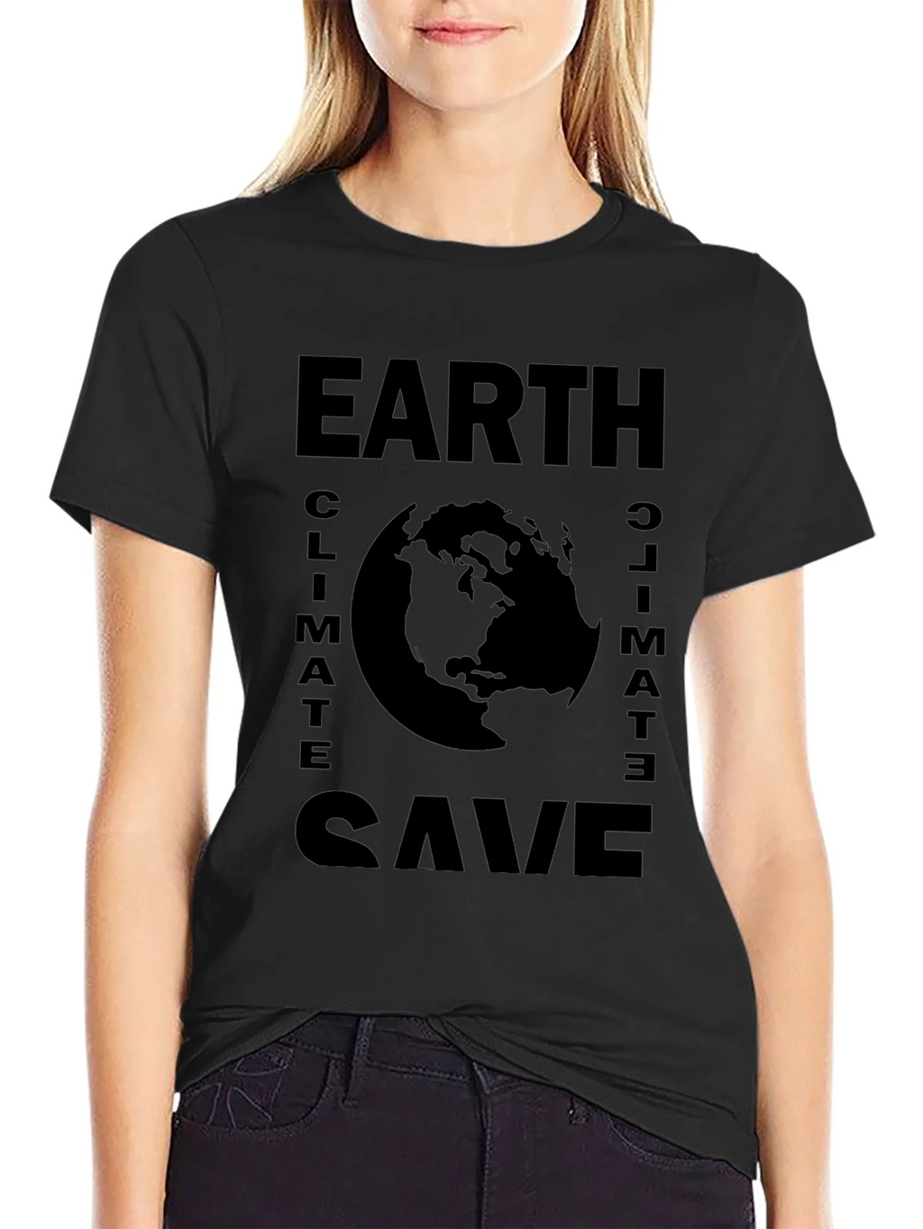 Save the Earth Graphic Tee - Climate Change Awareness product image 2
