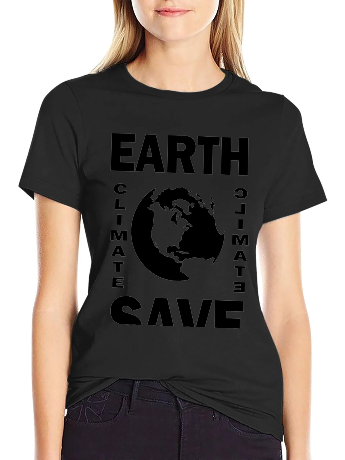 Save the Earth Graphic Tee - Climate Change Awareness product image 2