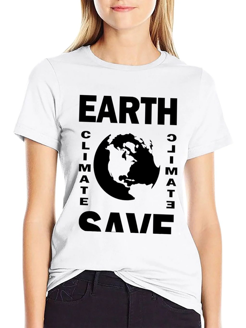 Save the Earth Graphic Tee - Climate Change Awareness product image 8
