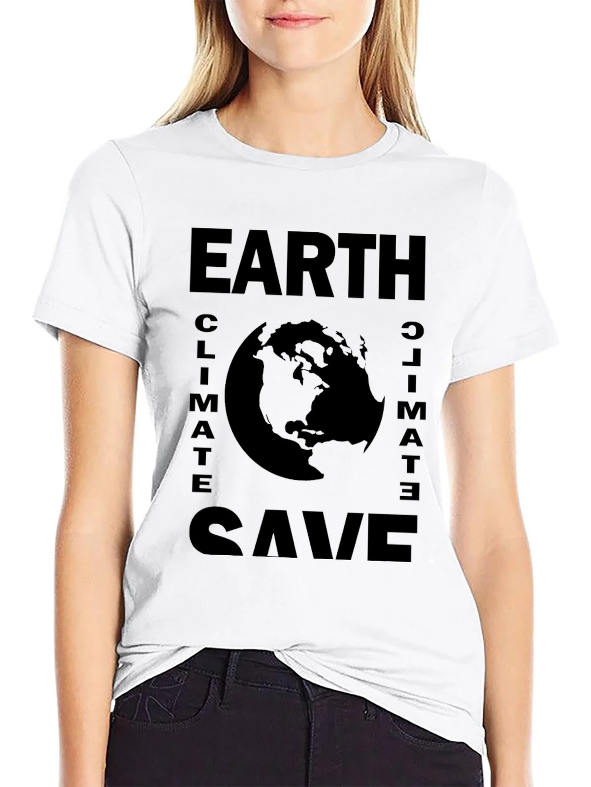 Save the Earth Graphic Tee - Climate Change Awareness product image 8