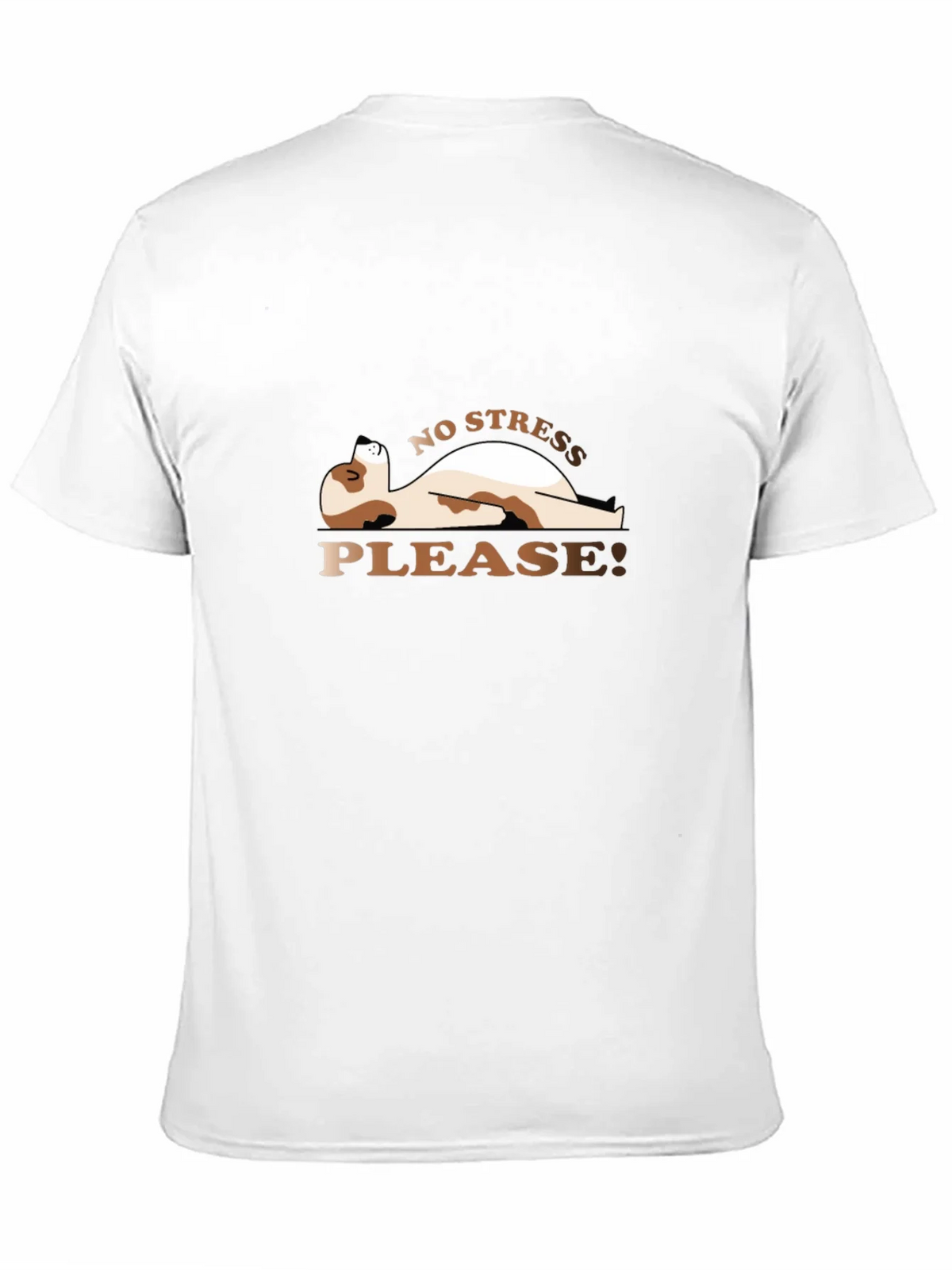 Relaxed Dog Graphic Tee - No Stress Please! product image 5
