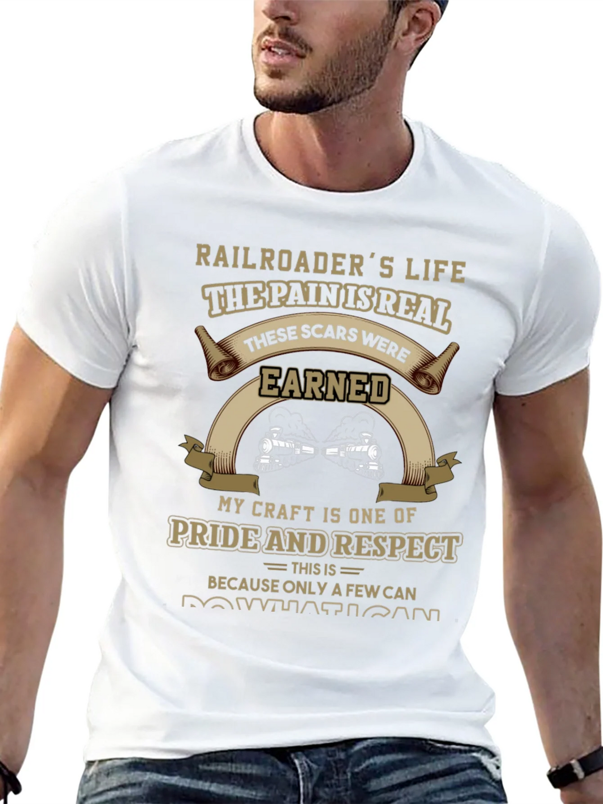 Railroader Pride Graphic T-Shirt product image 12