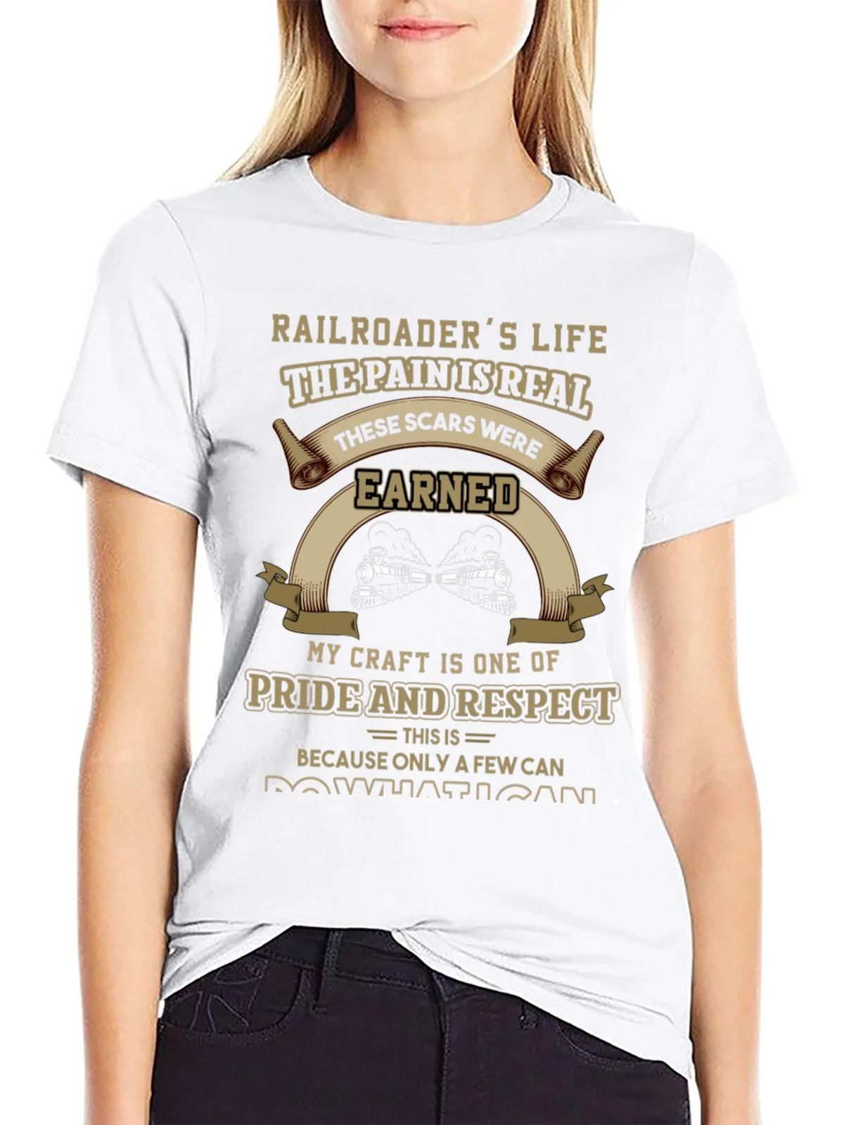Railroader Pride Graphic T-Shirt product image 8