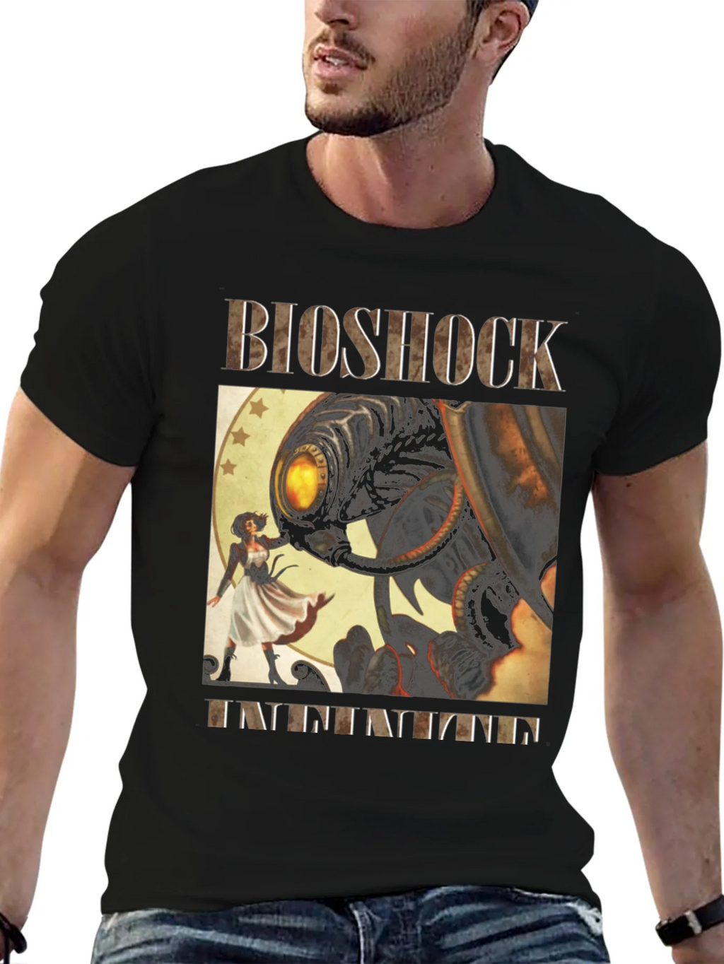 BioShock Infinite T-Shirt - Black Graphic Tee product image 6