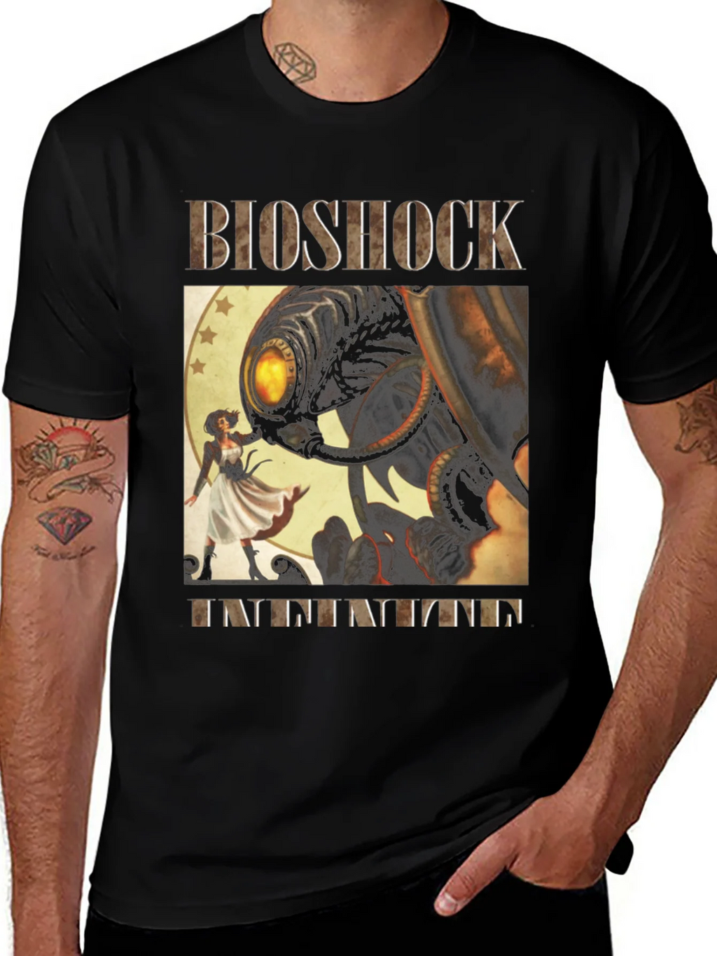 BioShock Infinite T-Shirt - Black Graphic Tee product image 1