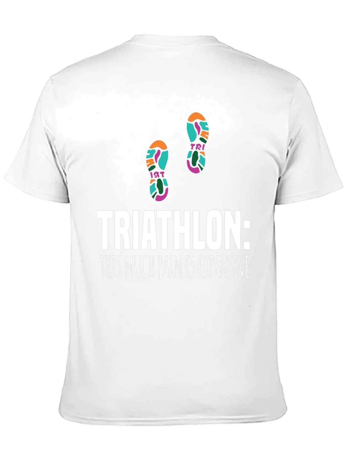 Triathlon Pain Funny Graphic Tee product image 8