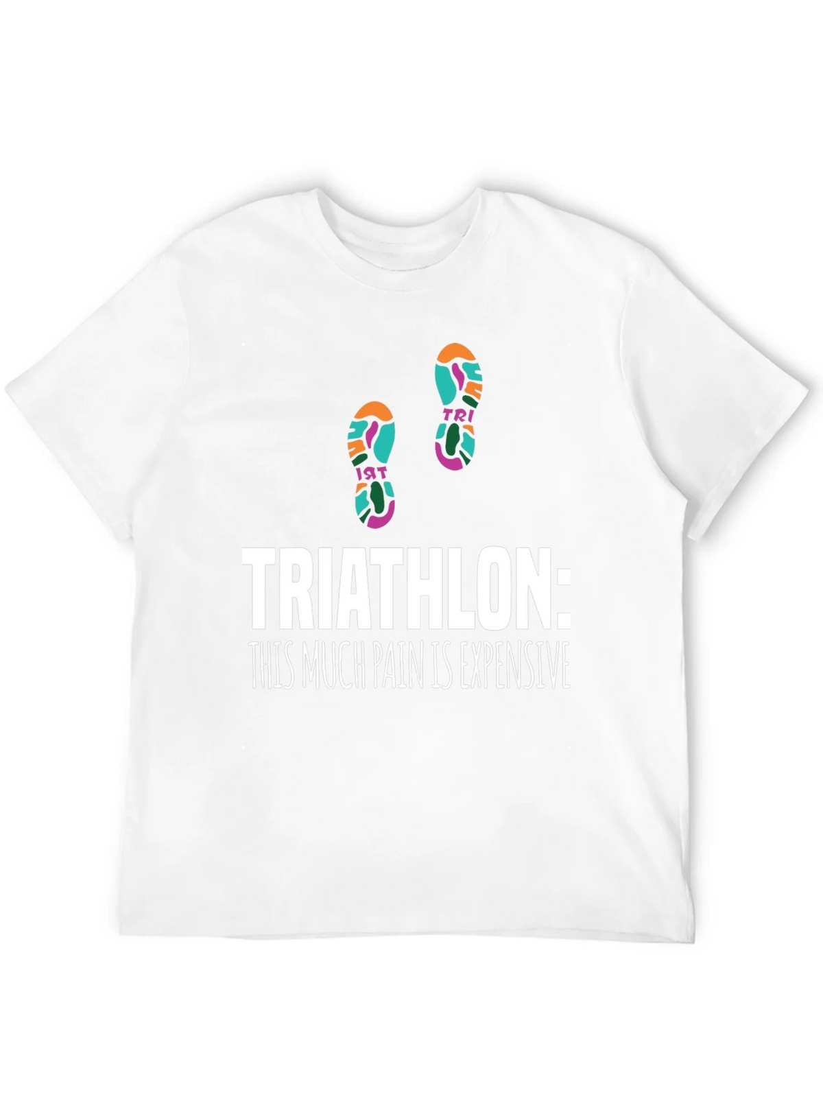 Triathlon Pain Funny Graphic Tee product image 9