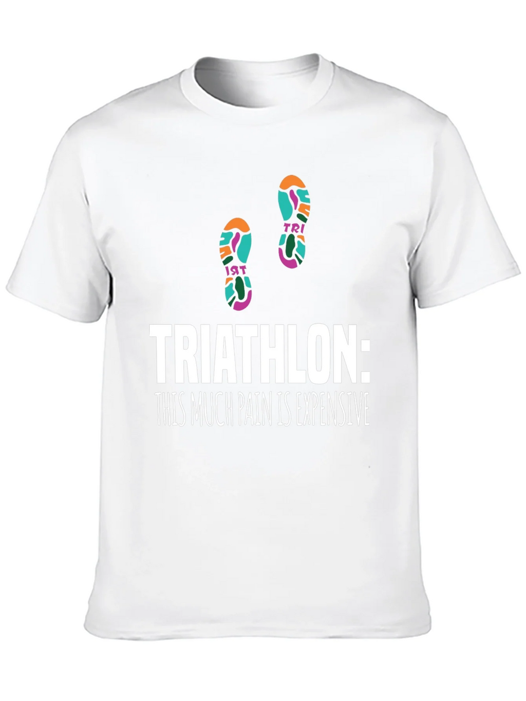 Triathlon Pain Funny Graphic Tee product image 7