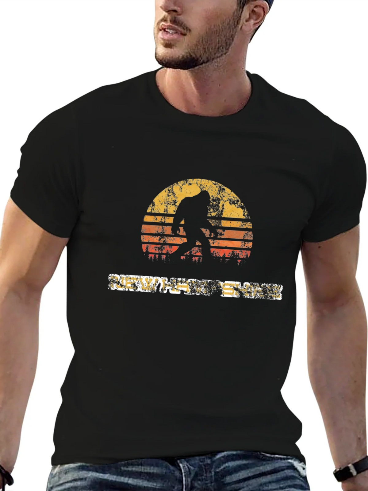 Bigfoot Sunset Graphic Tee - Adventure Ready! product image 6