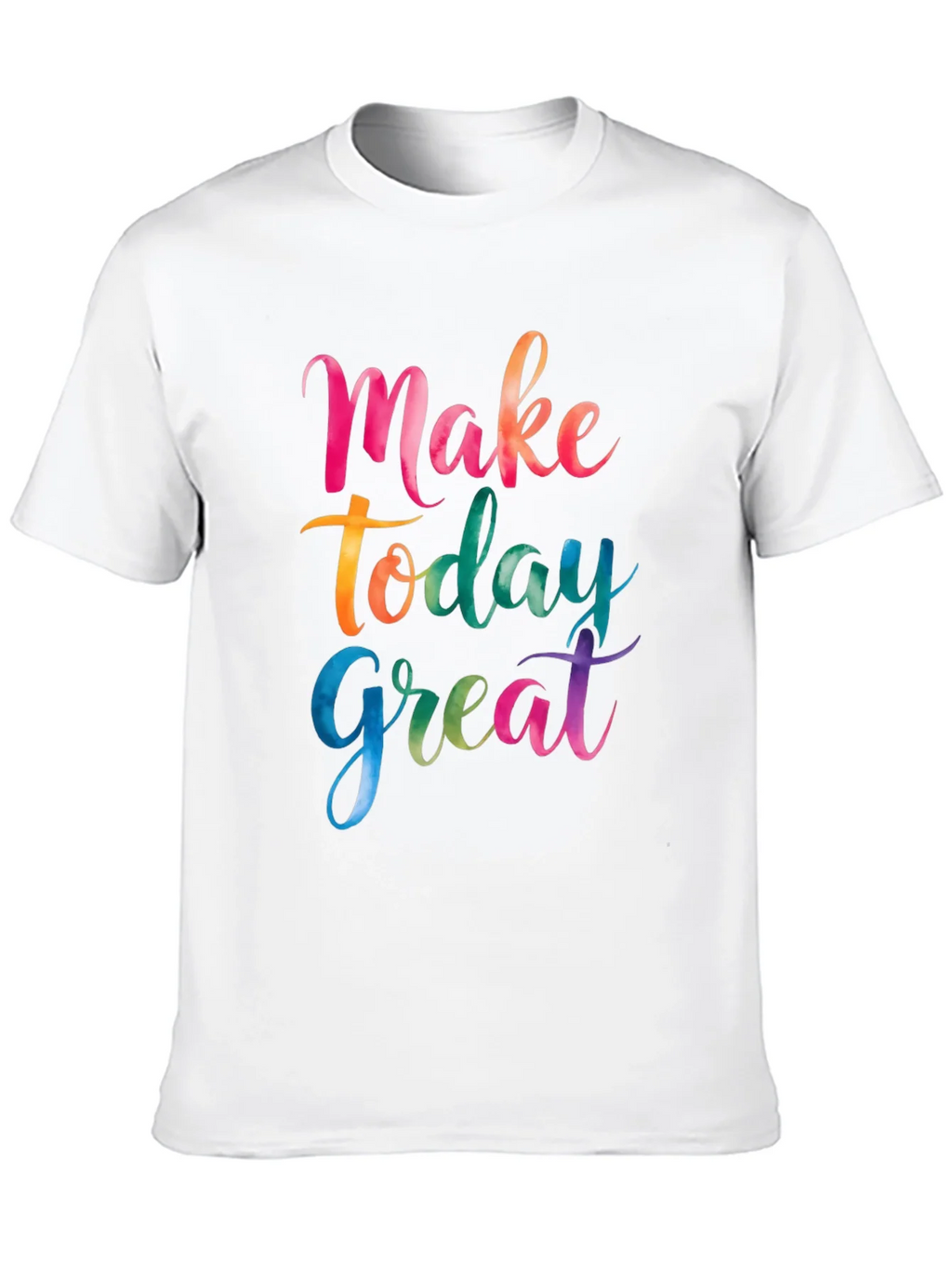 Make Today Great Black Graphic T-Shirt product image 9
