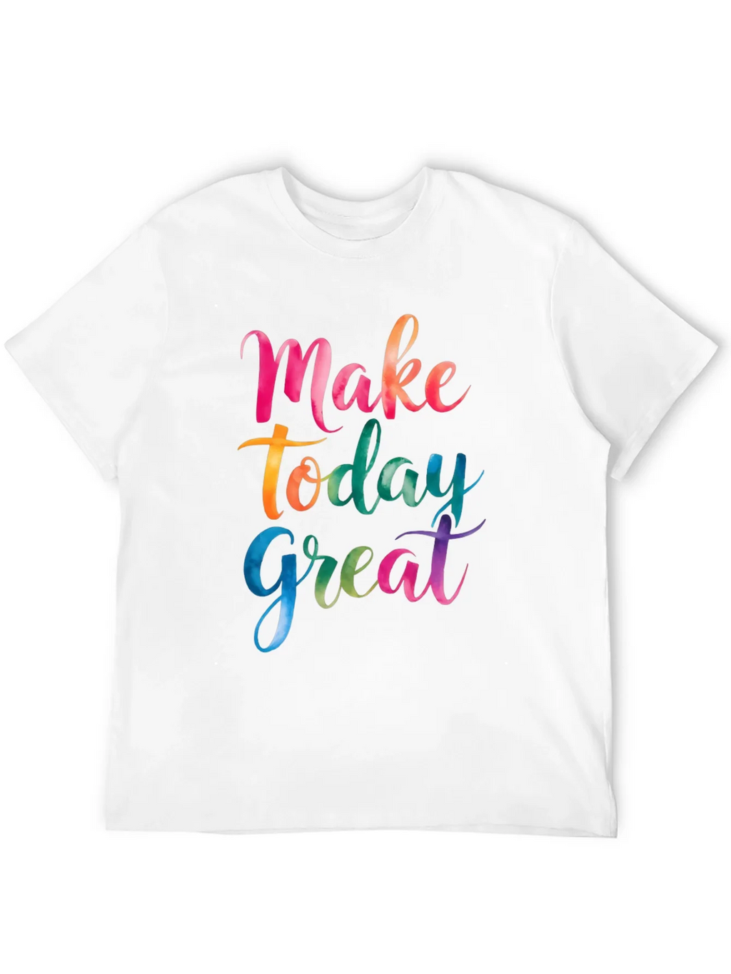Make Today Great Black Graphic T-Shirt product image 11