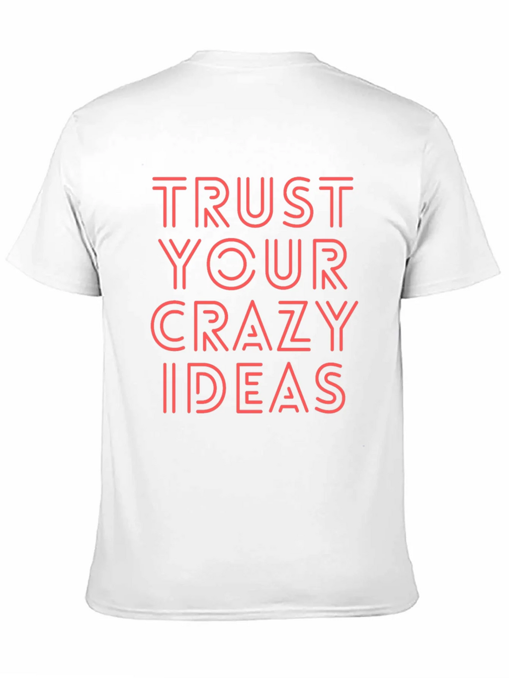 Trust Your Crazy Ideas Black Graphic Tee product image 10
