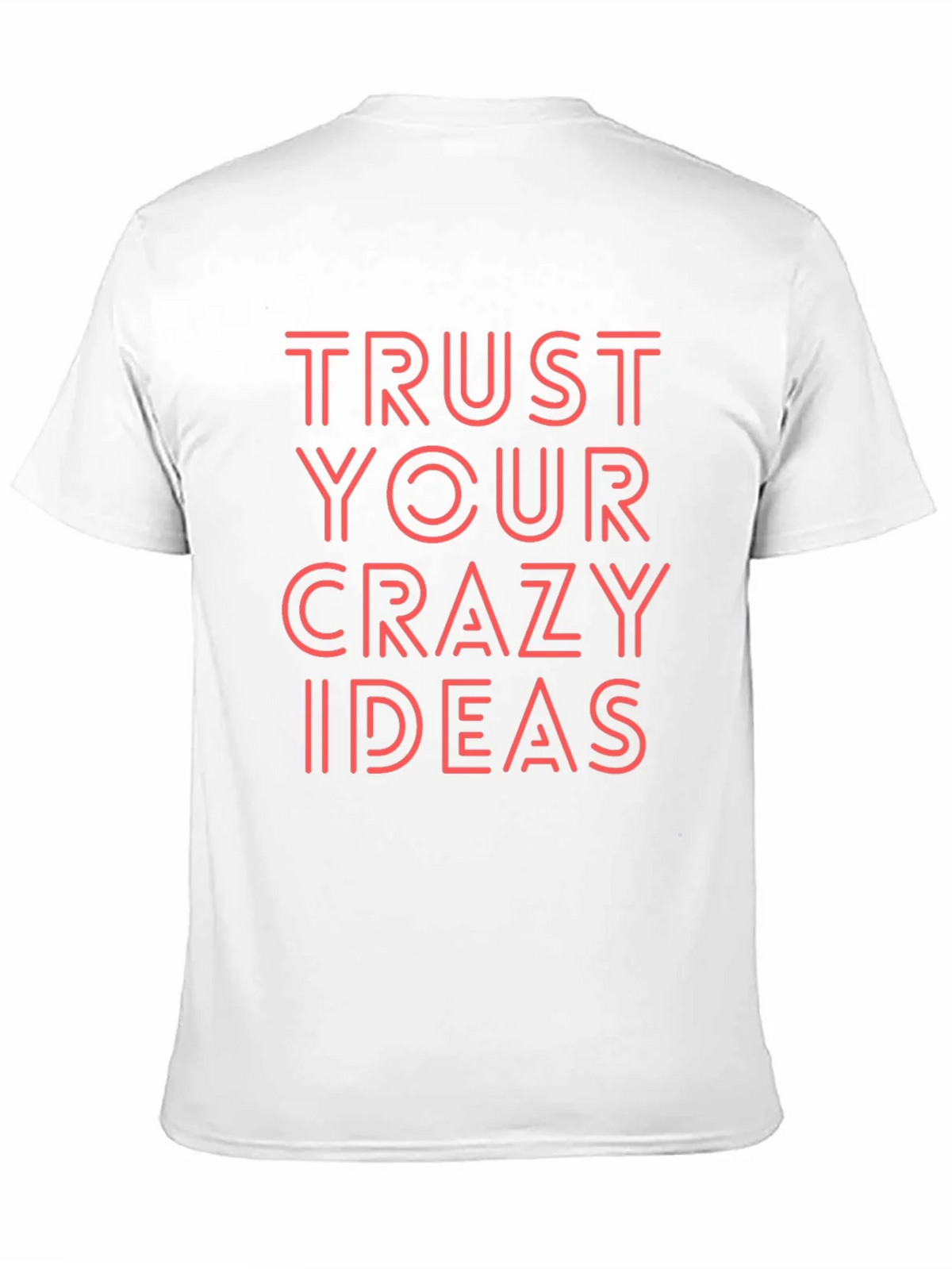 Trust Your Crazy Ideas Black Graphic Tee product image 10