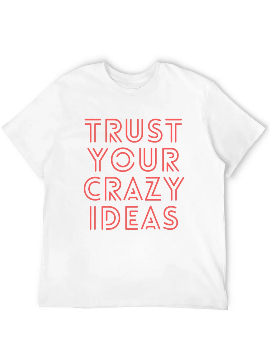 Trust Your Crazy Ideas Black Graphic Tee product image 11