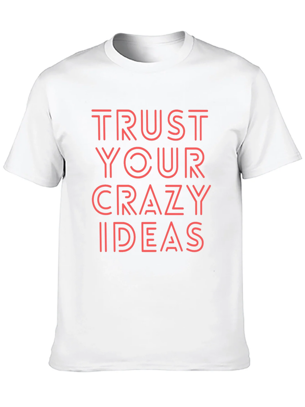 Trust Your Crazy Ideas Black Graphic Tee product image 9