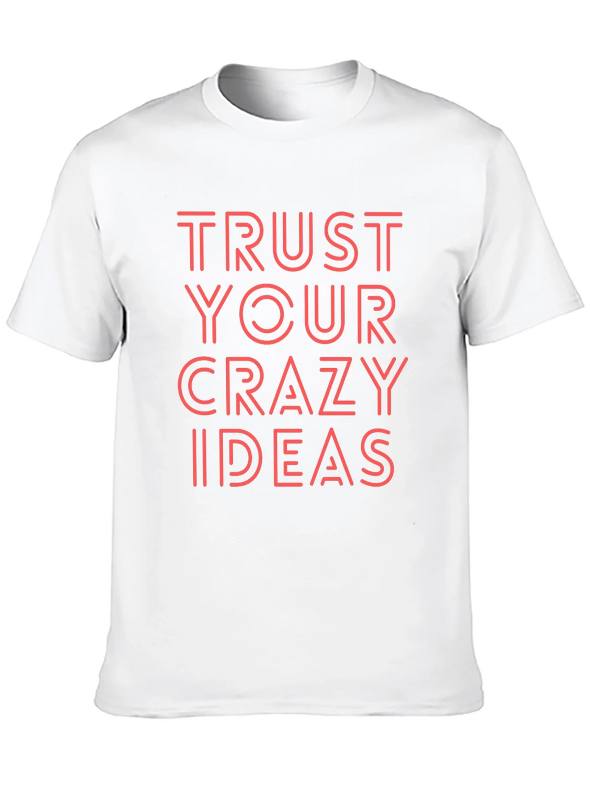 Trust Your Crazy Ideas Black Graphic Tee product image 9