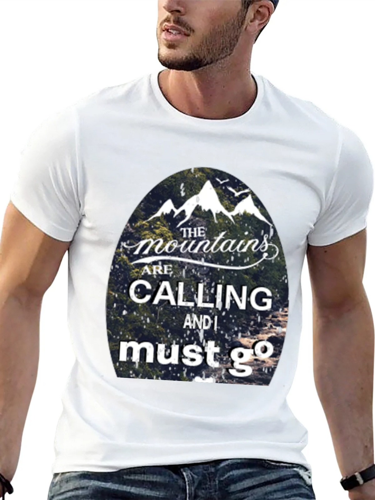 Mountains are Calling Graphic Tee product image 12