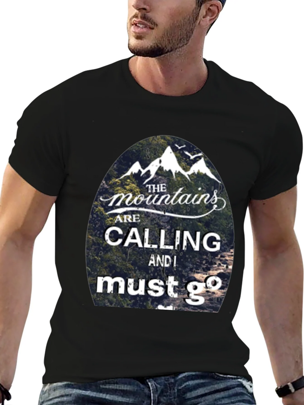 Mountains are Calling Graphic Tee product image 6