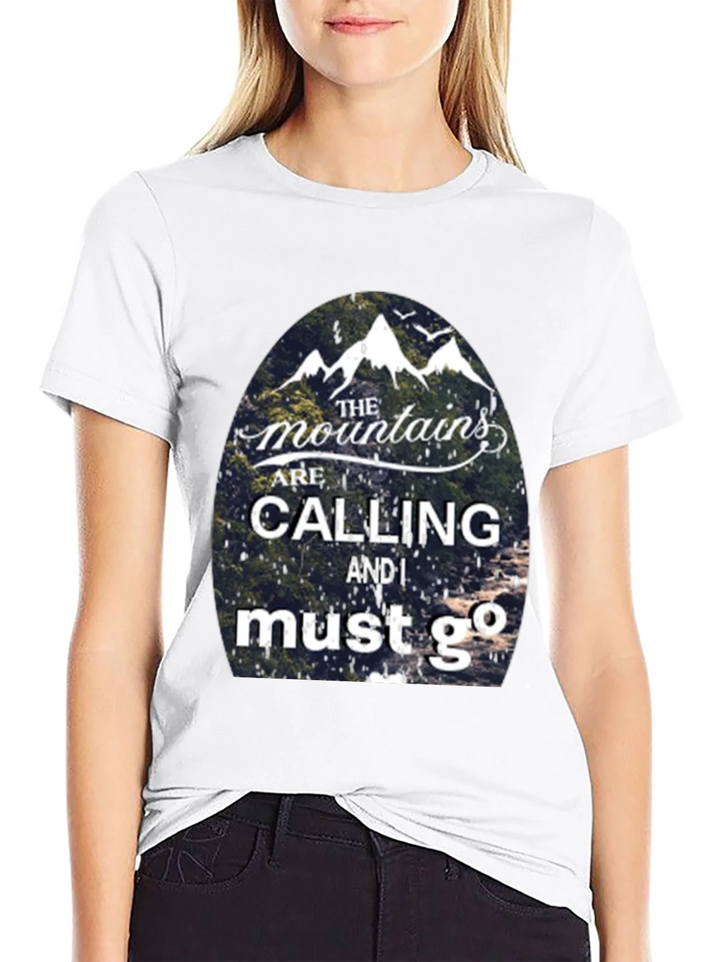 Mountains are Calling Graphic Tee product image 8