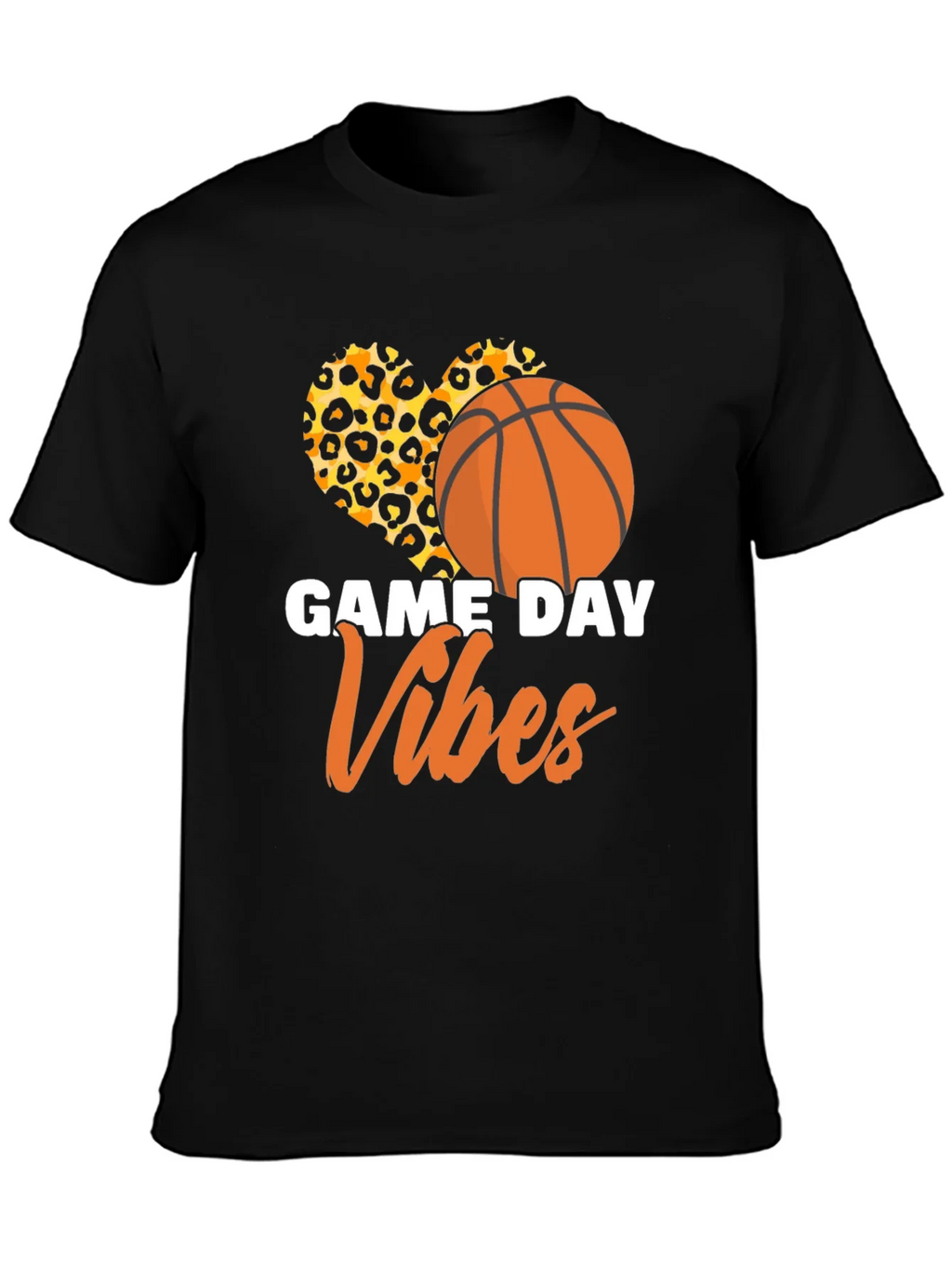 Game Day Vibes Basketball Graphic T-Shirt product image 3