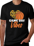 Game Day Vibes Basketball Graphic T-Shirt product image 1