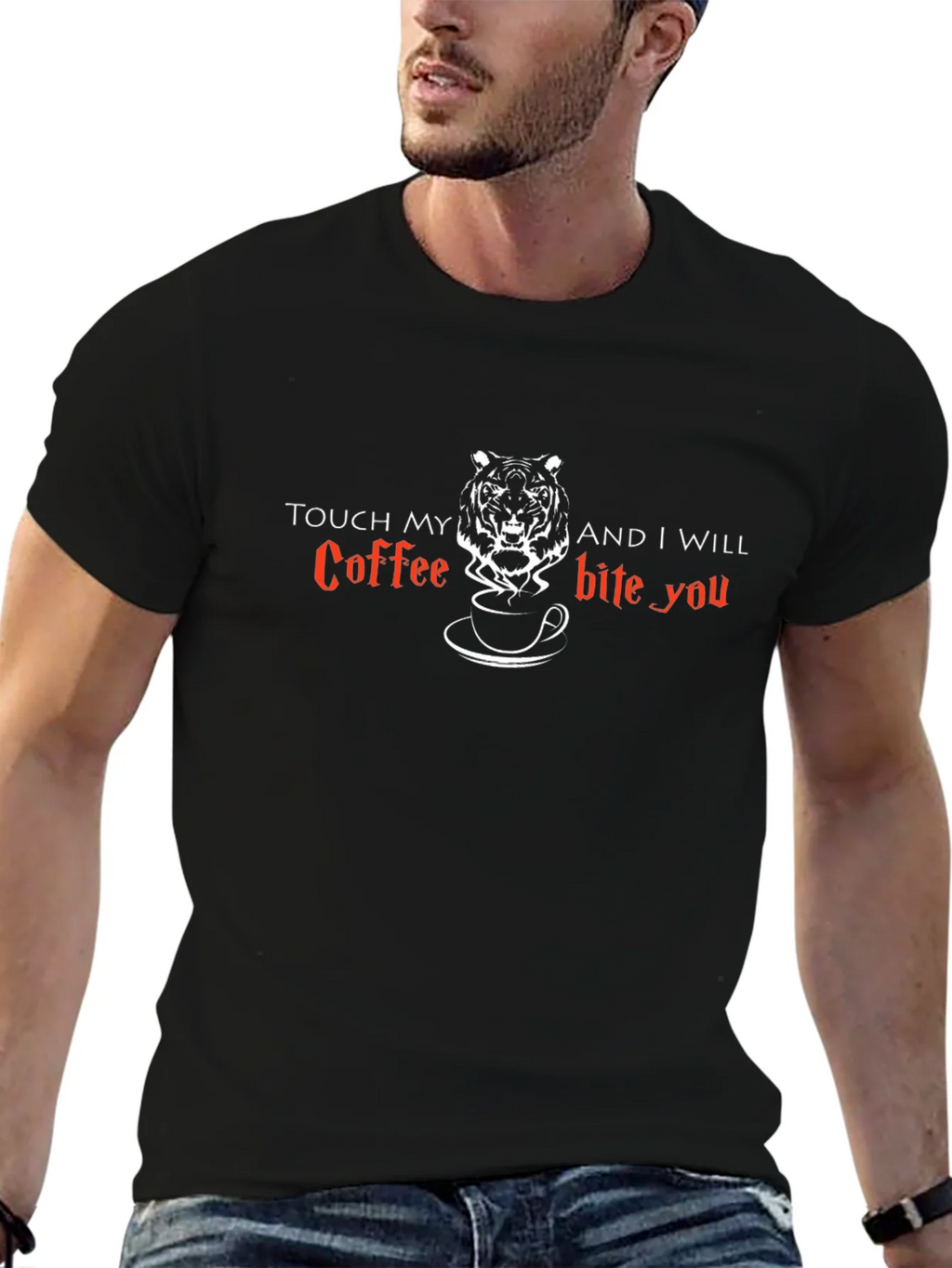 Touch My Coffee and I Will Bite You T-Shirt product image 5