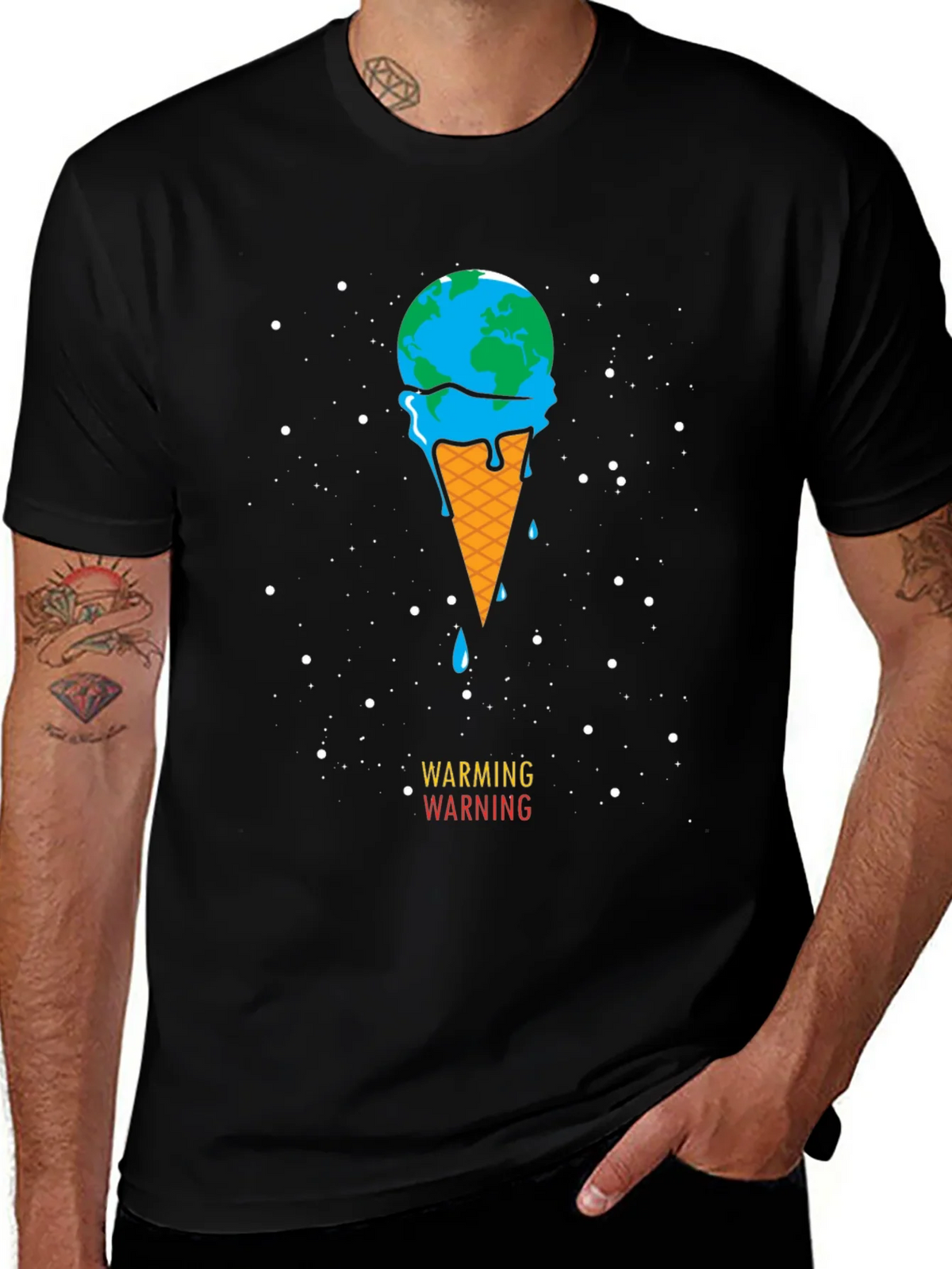 Global Warming Awareness Graphic Tee product image 1