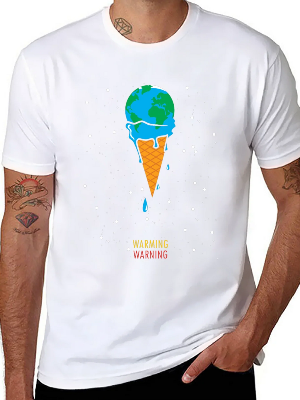 Global Warming Awareness Graphic Tee product image 7