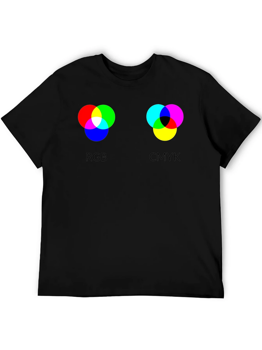 RGB CMYK Color Theory Graphic T-Shirt product image 5