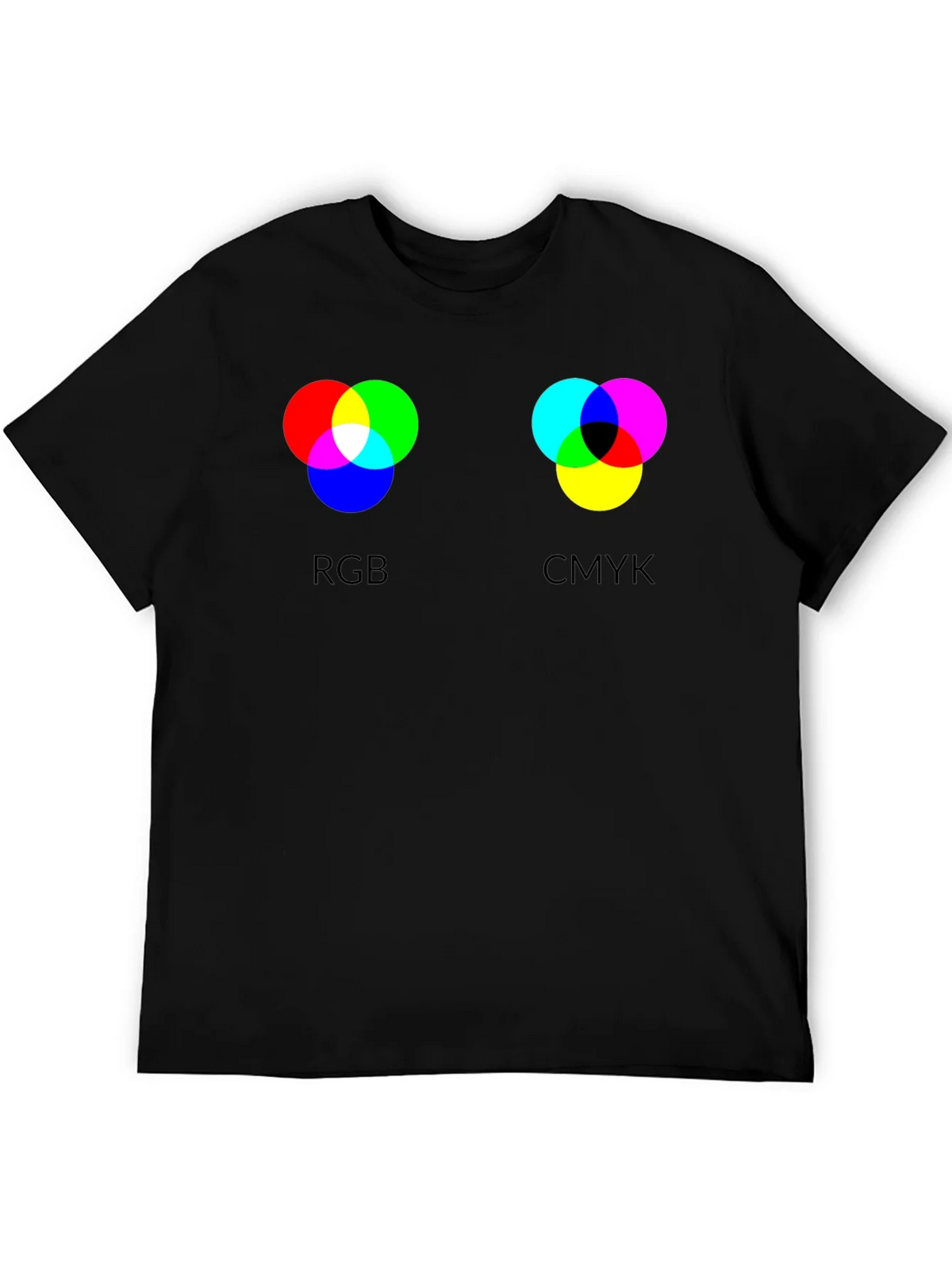 RGB CMYK Color Theory Graphic T-Shirt product image 5