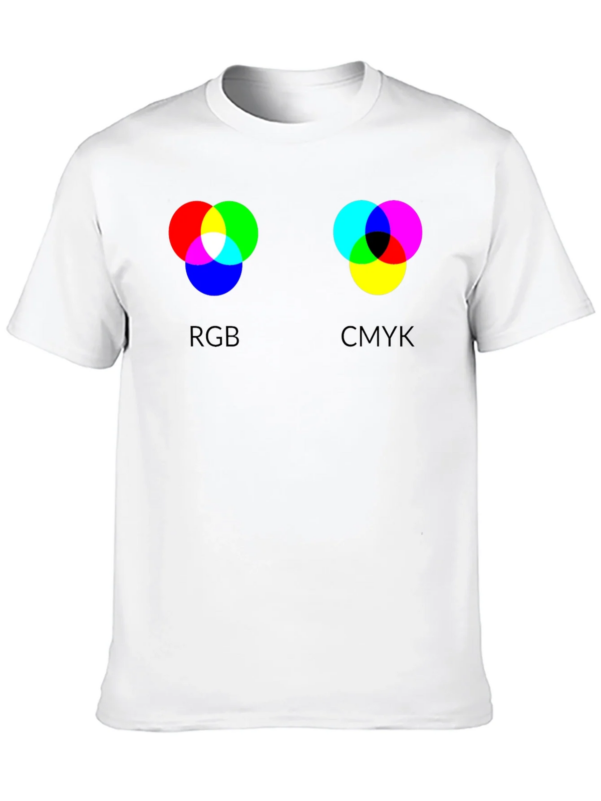 RGB CMYK Color Theory Graphic T-Shirt product image 9