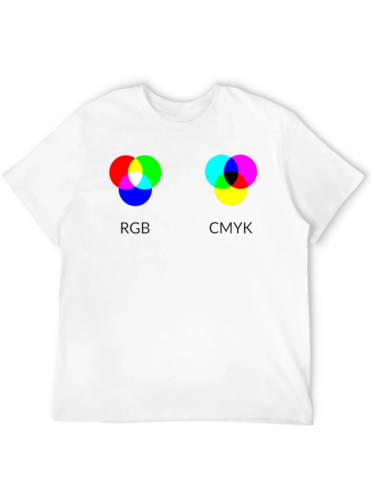 RGB CMYK Color Theory Graphic T-Shirt product image 11