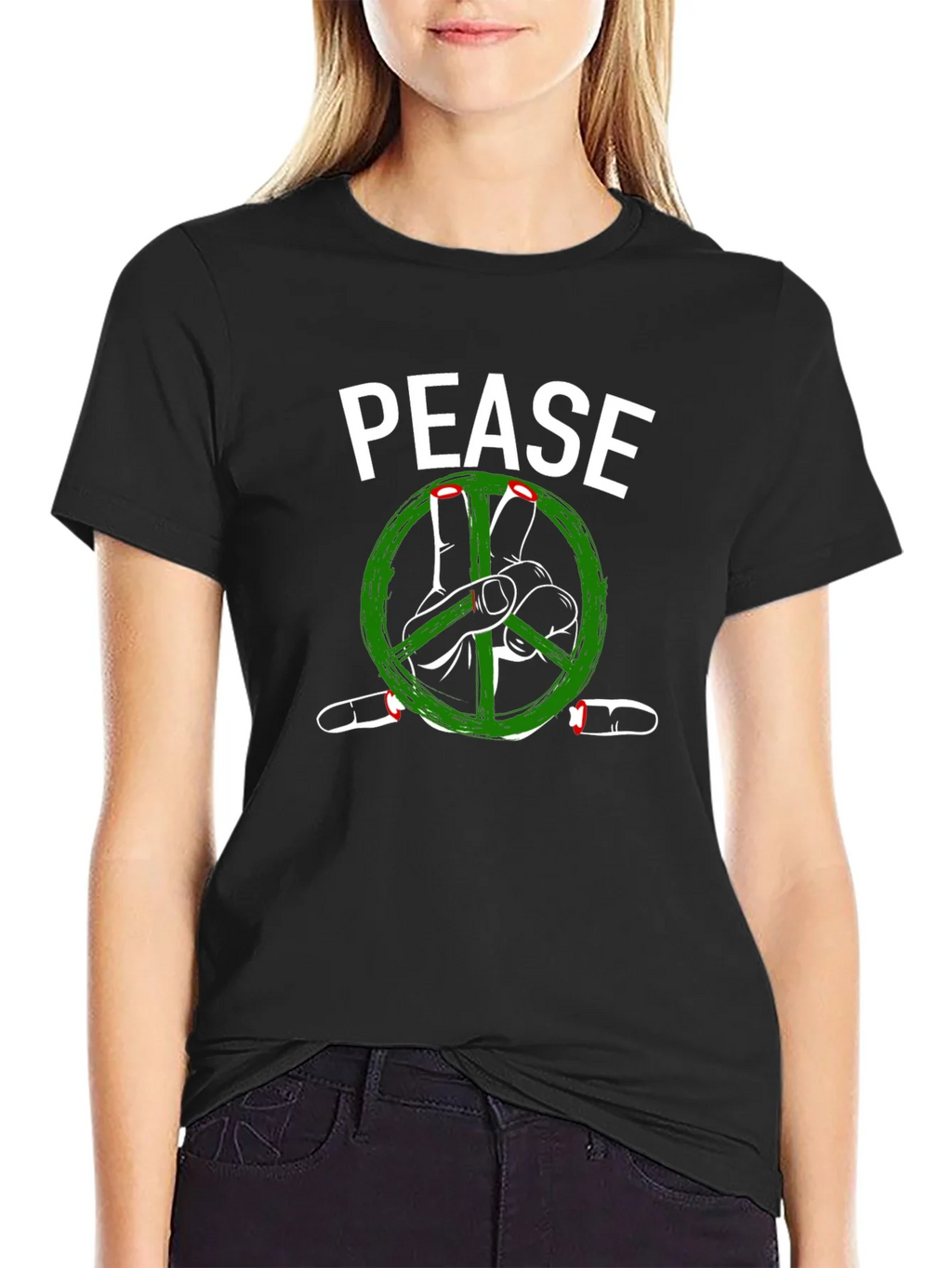 Pease Graphic T-Shirt - Peace Sign Tee product image 2