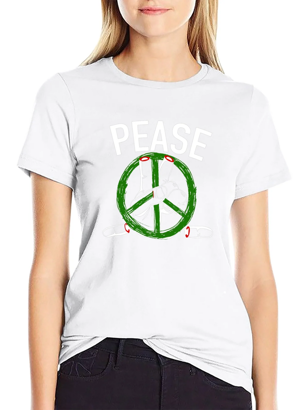 Pease Graphic T-Shirt - Peace Sign Tee product image 8