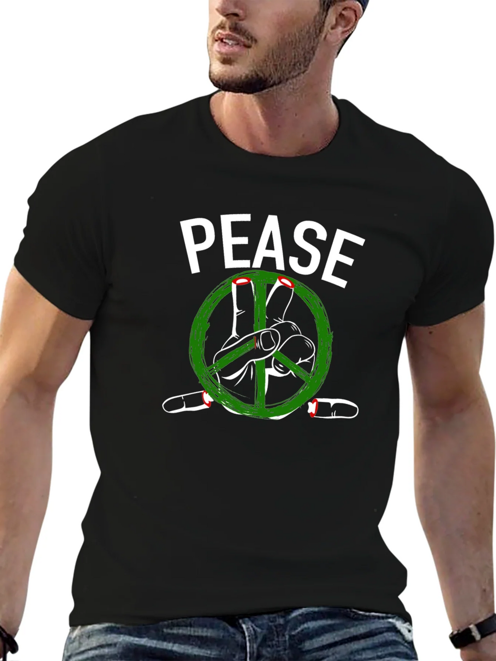 Pease Graphic T-Shirt - Peace Sign Tee product image 6