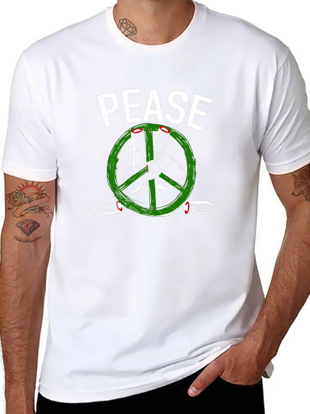 Pease Graphic T-Shirt - Peace Sign Tee product image 7