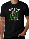 Pease Graphic T-Shirt - Peace Sign Tee product image 1