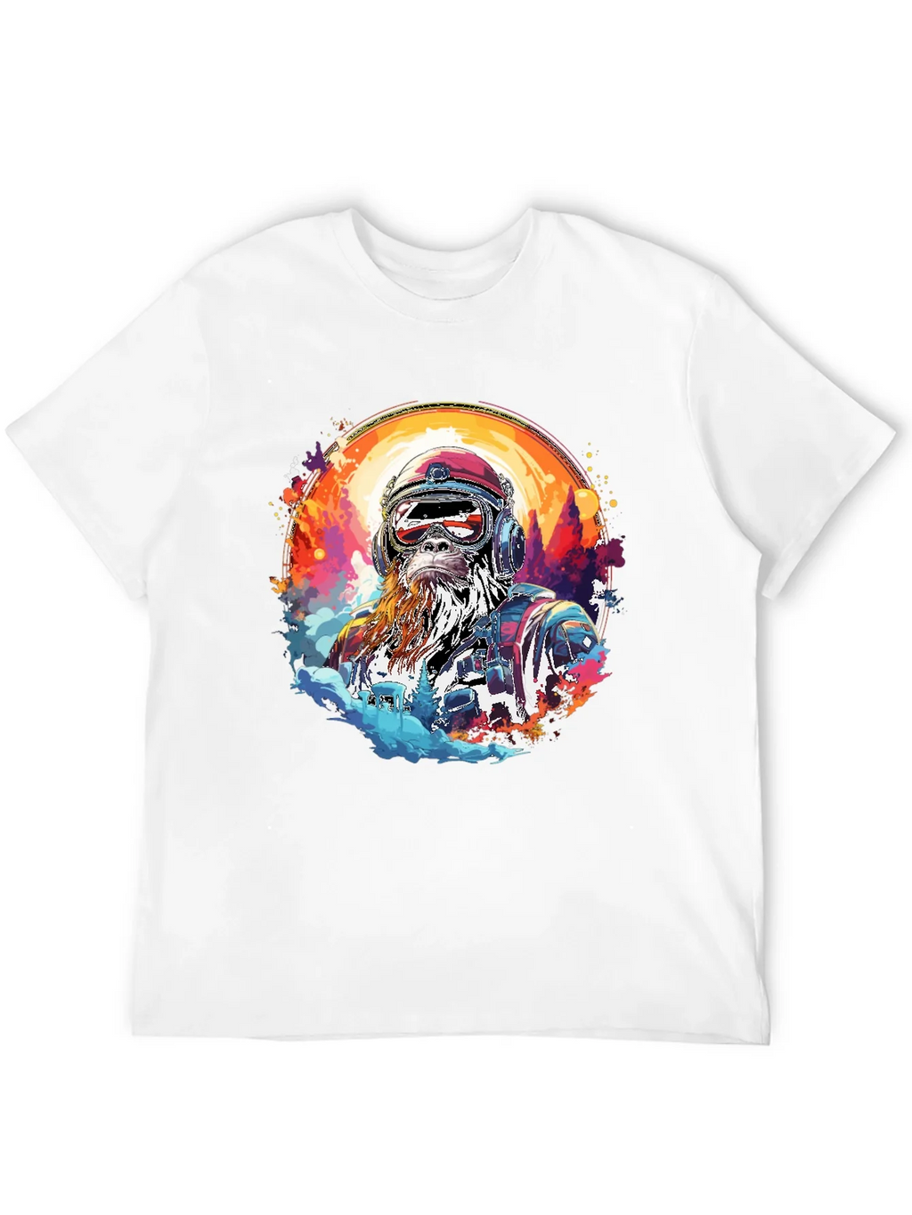 Retro Bigfoot Adventure Graphic Tee product image 11