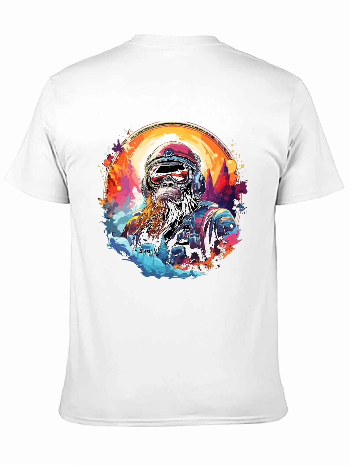 Retro Bigfoot Adventure Graphic Tee product image 10