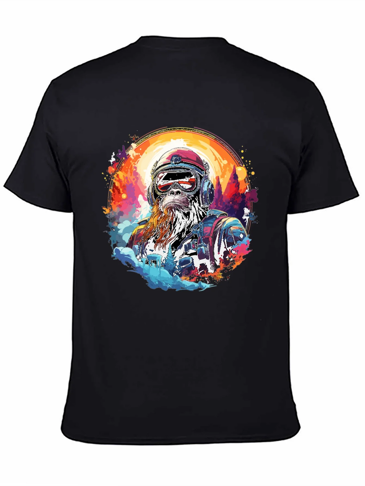 Retro Bigfoot Adventure Graphic Tee product image 4