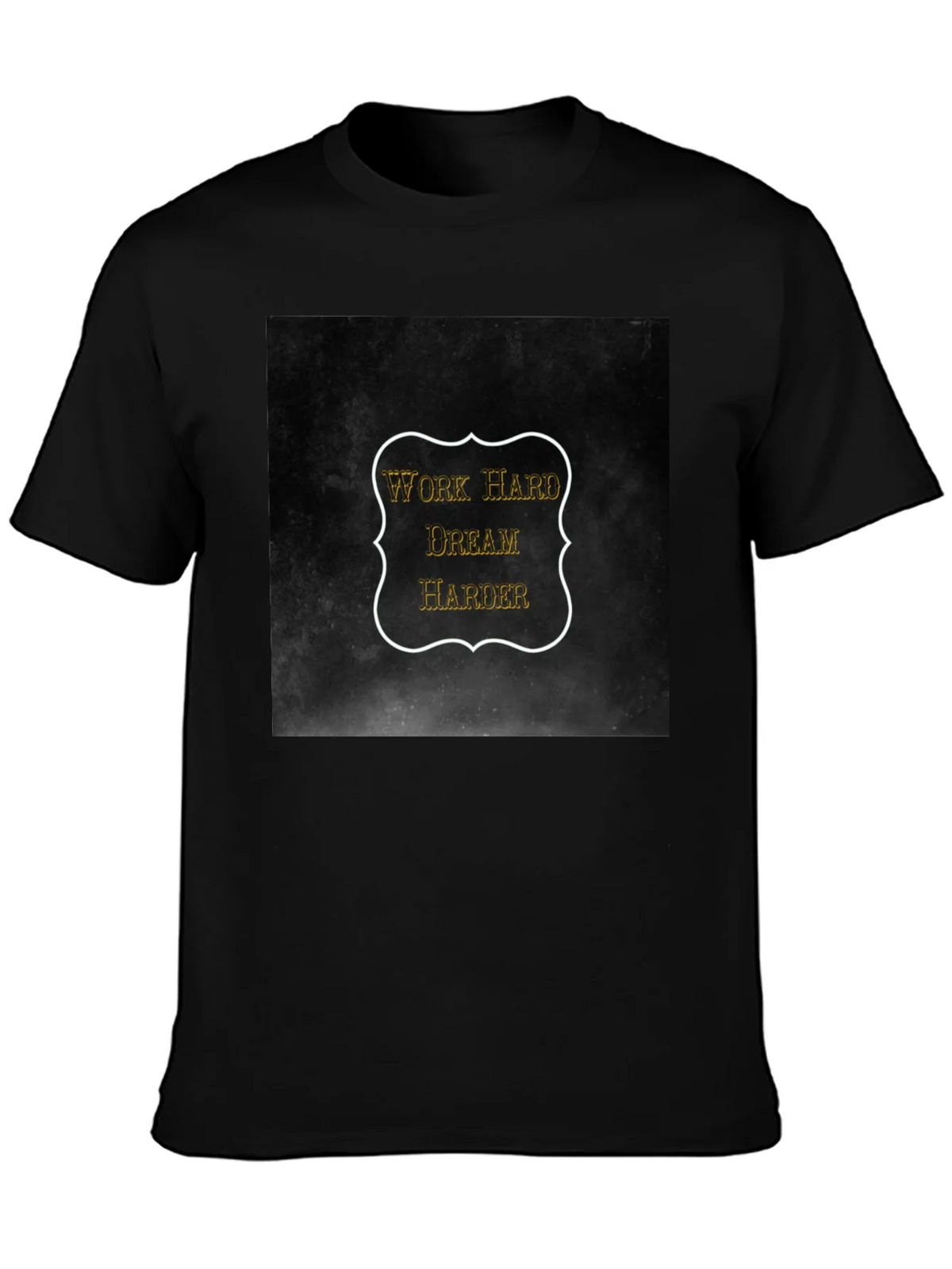 Work Hard Dream Harder Black T-Shirt product image 3