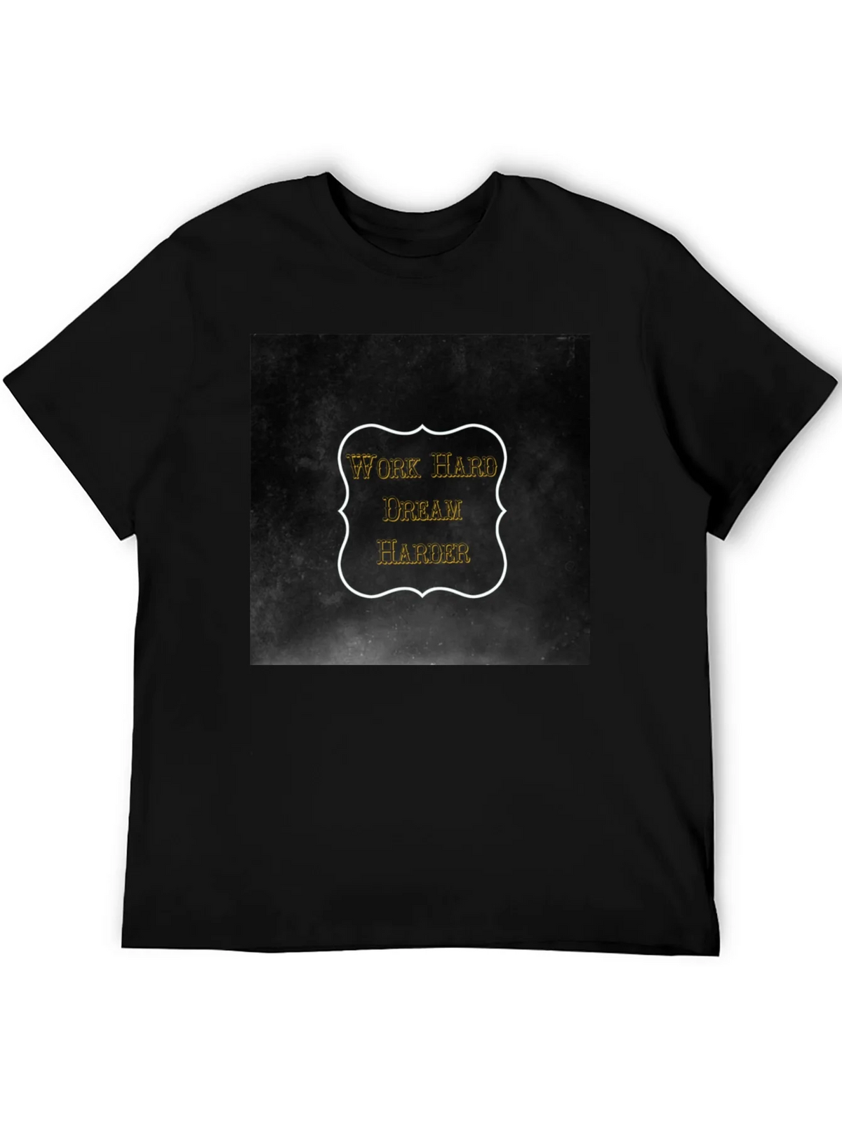Work Hard Dream Harder Black T-Shirt product image 5