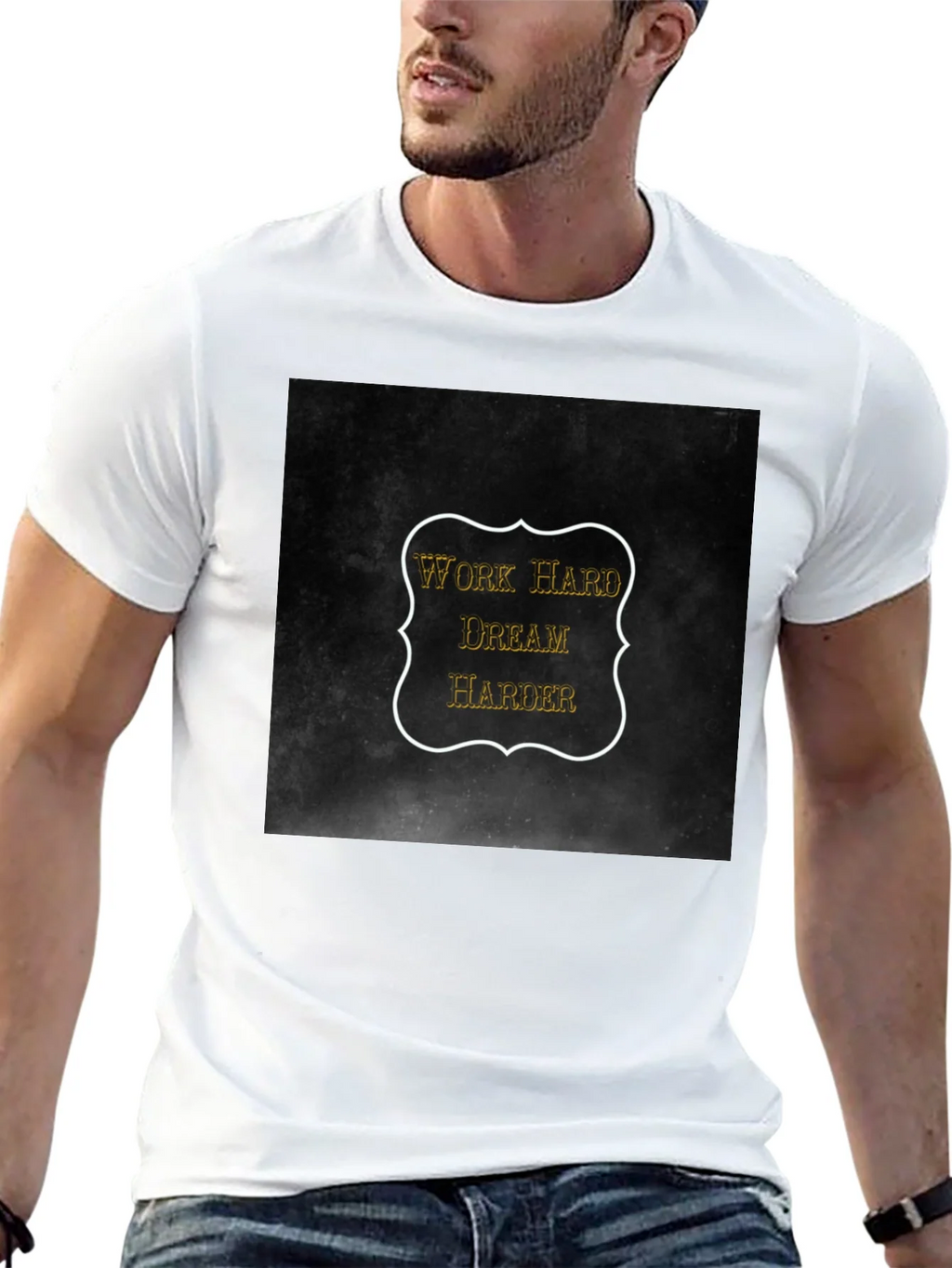 Work Hard Dream Harder Black T-Shirt product image 12